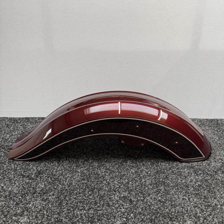 Indian Scout front fender / mudguard in maroon crimson